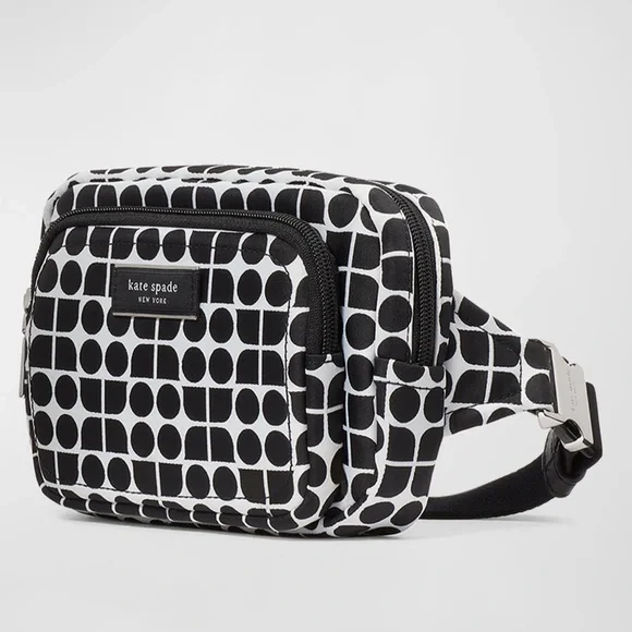 kate spade NWT! $228 MSRP Noel Jacquard Printed Belt Bag
